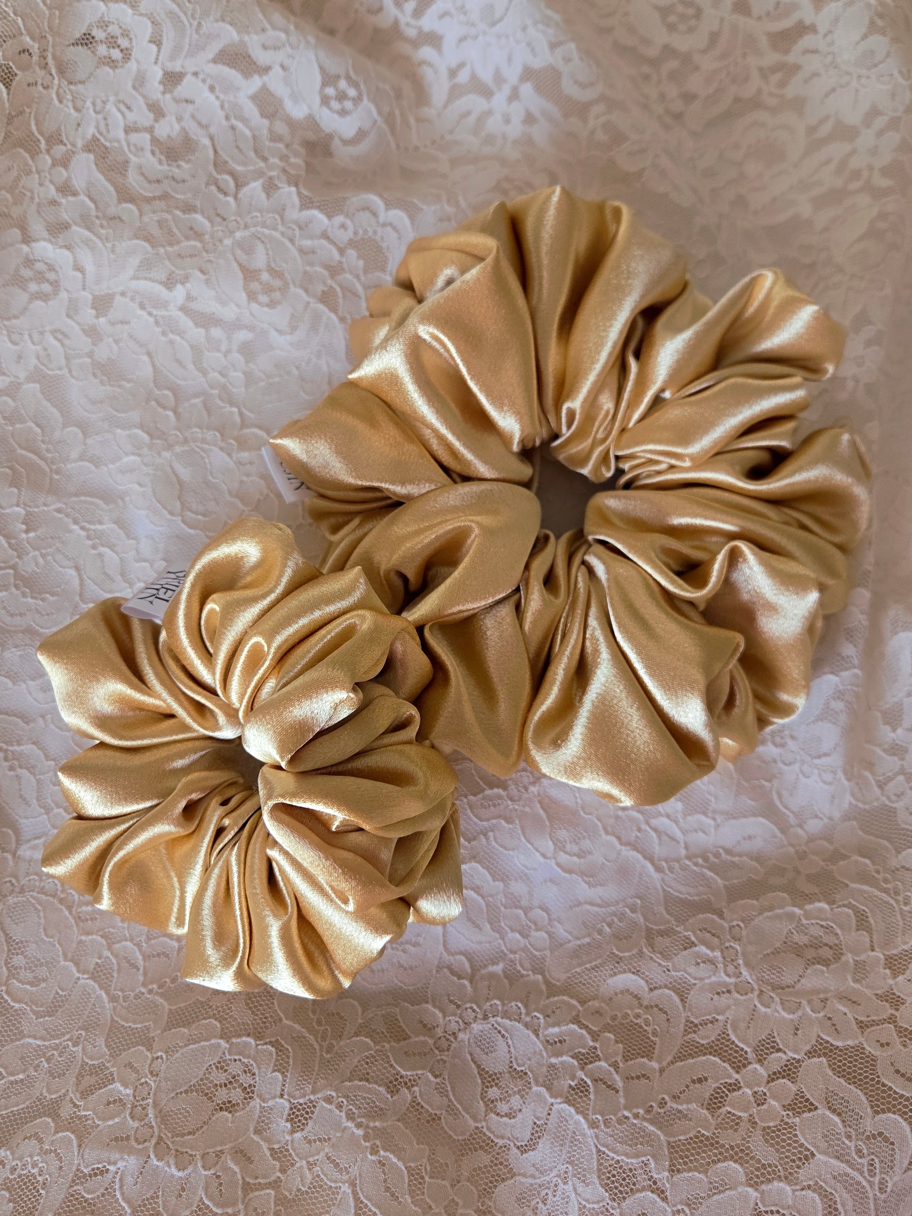 Marigold | Satin Scrunchie