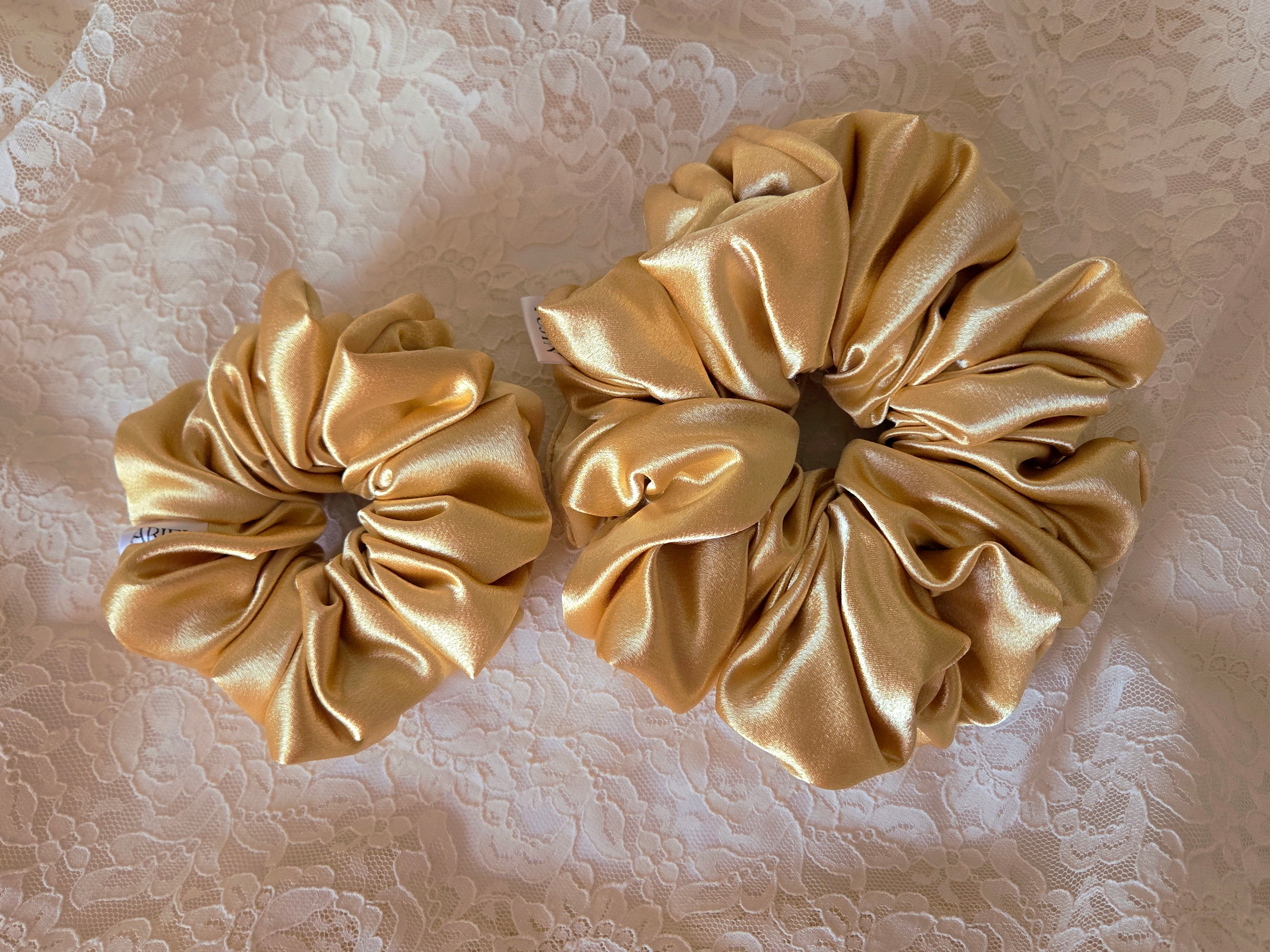 Marigold | Satin Scrunchie