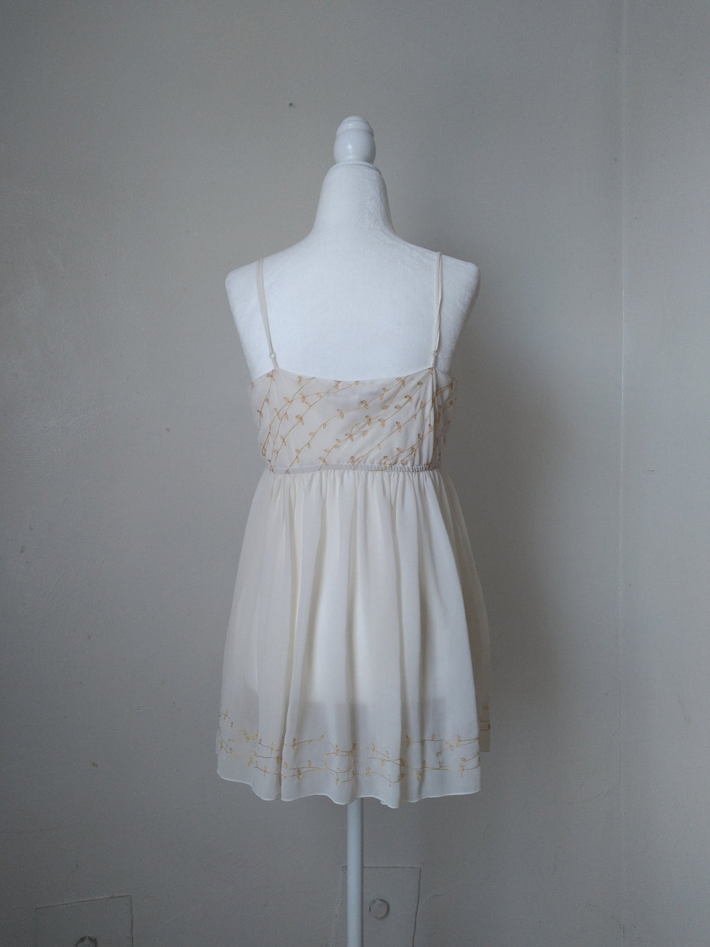 1990s Vintage Victoria's Secret White Bridal Babydoll