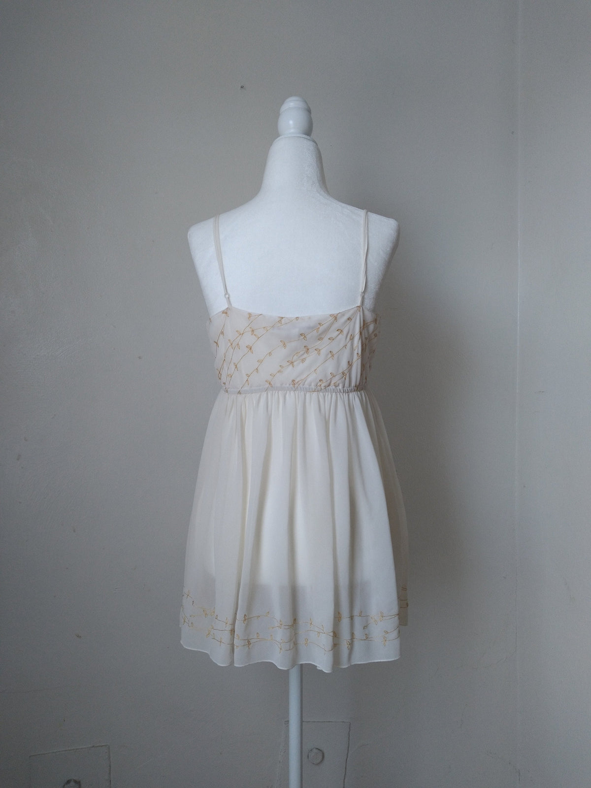 1990s Vintage Victoria's Secret White Bridal Babydoll