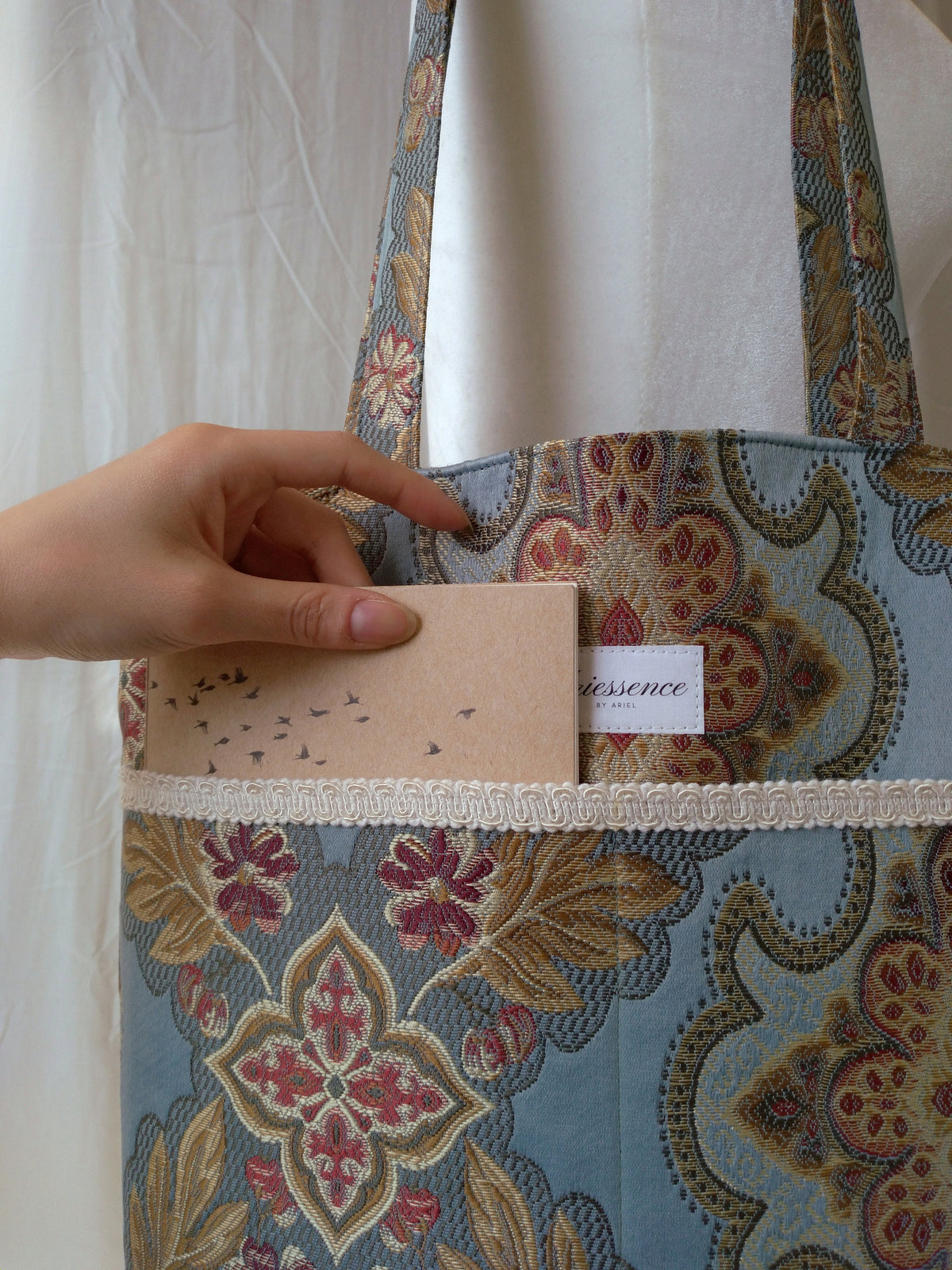 The Jacquard Tote Bag